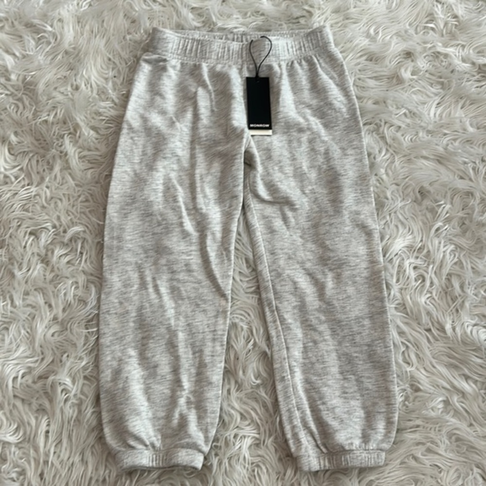 NWT, Monrow, Girls, Sweatpants‎, Elastic waist and ankles